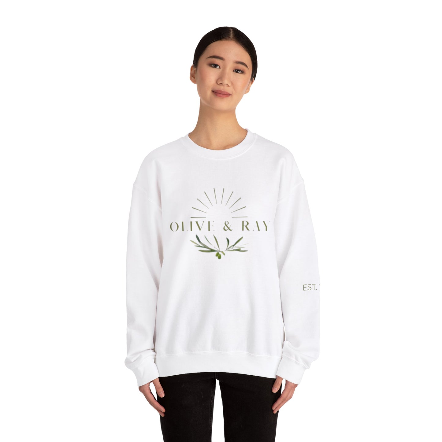 Olive & Ray Unisex Heavy Blend™ Crewneck Sweatshirt - Cozy and Versatile Fashion