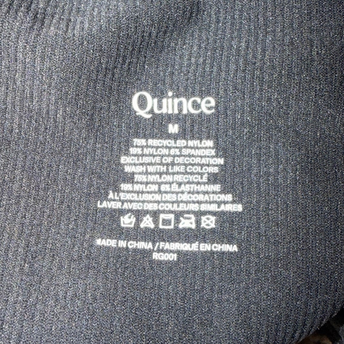 Quince Seamless Crossover Nursing & Lounge Bra 2 Pack Size M