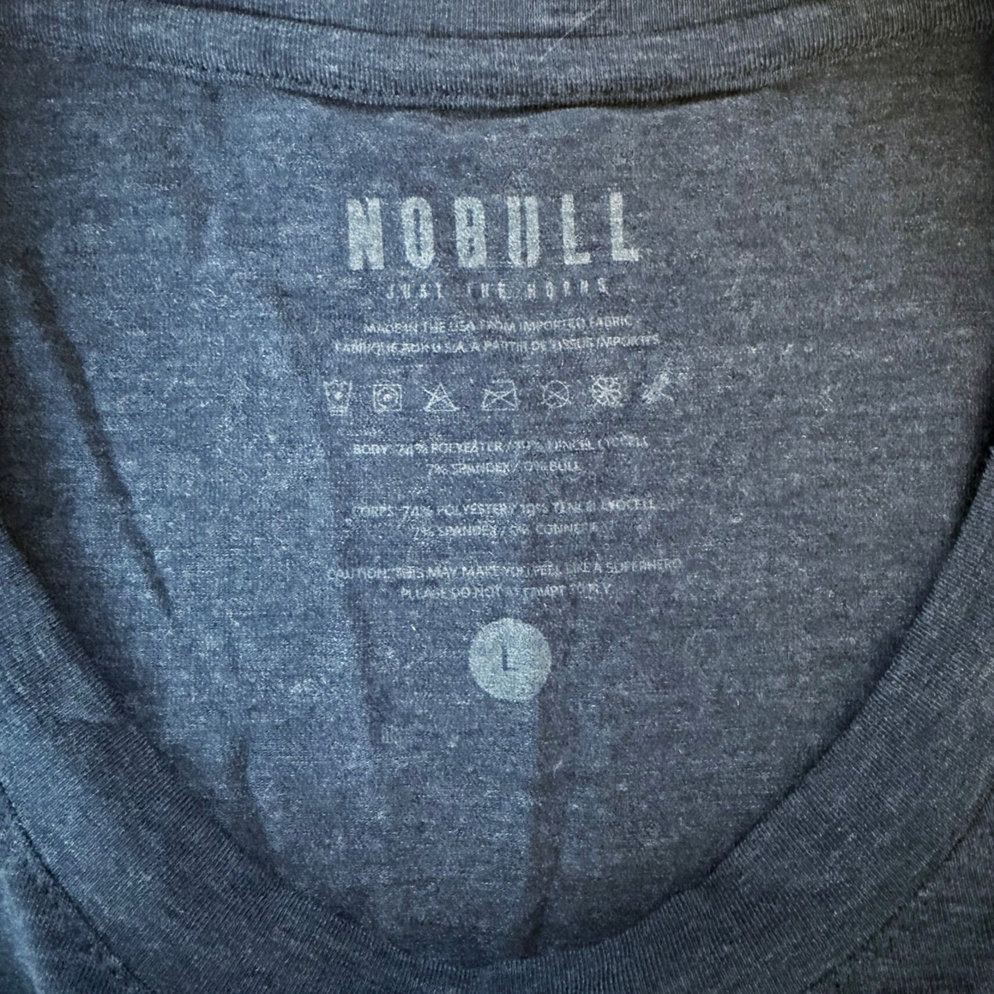 NOBULL Women’s New England Limited Edition Tank Top Navy Blue Size L