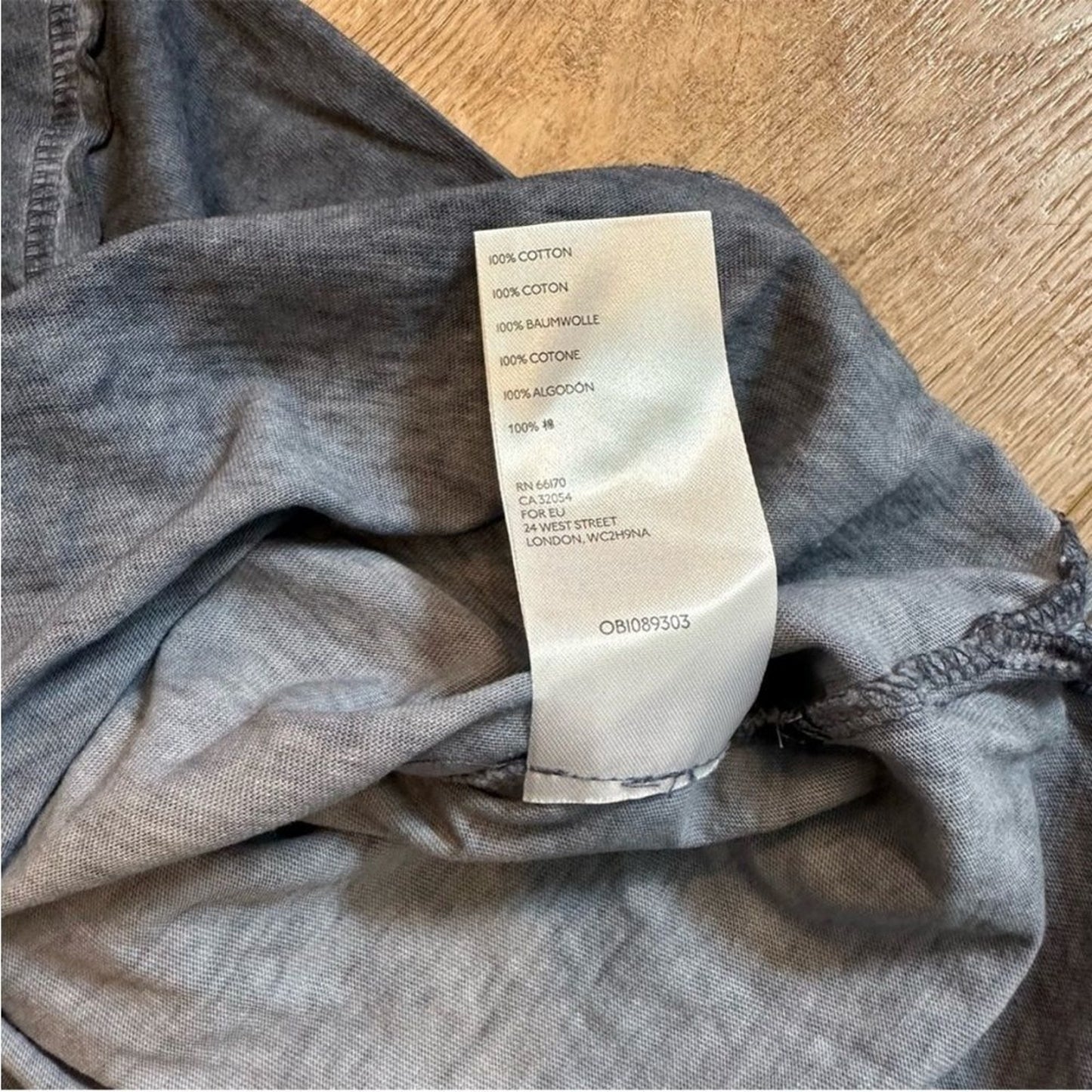 Free People Weekend Rush Henley Button Crop T-Shirt Size S