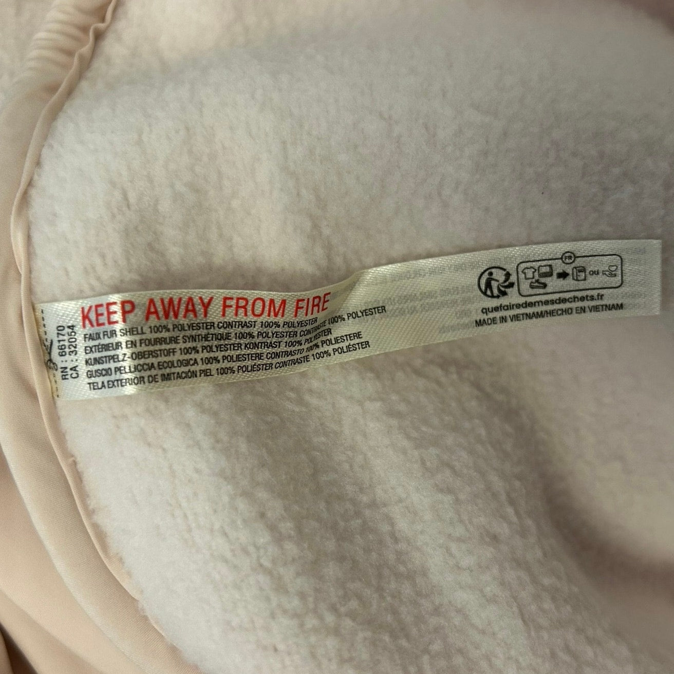 Free People FP Movement X Hatch Hit The Slopes Fleece Jacket Canvas Size S