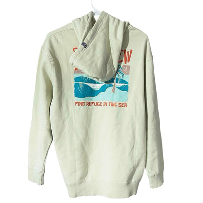 Salty Crew Postcard Hoodie Tan Size L