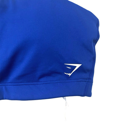 Gymshark Bandeau Sports Bra Cobalt Blue Size M