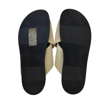 Everlane The ReKnit Form Crossover Sandal in Sandshell Size 11