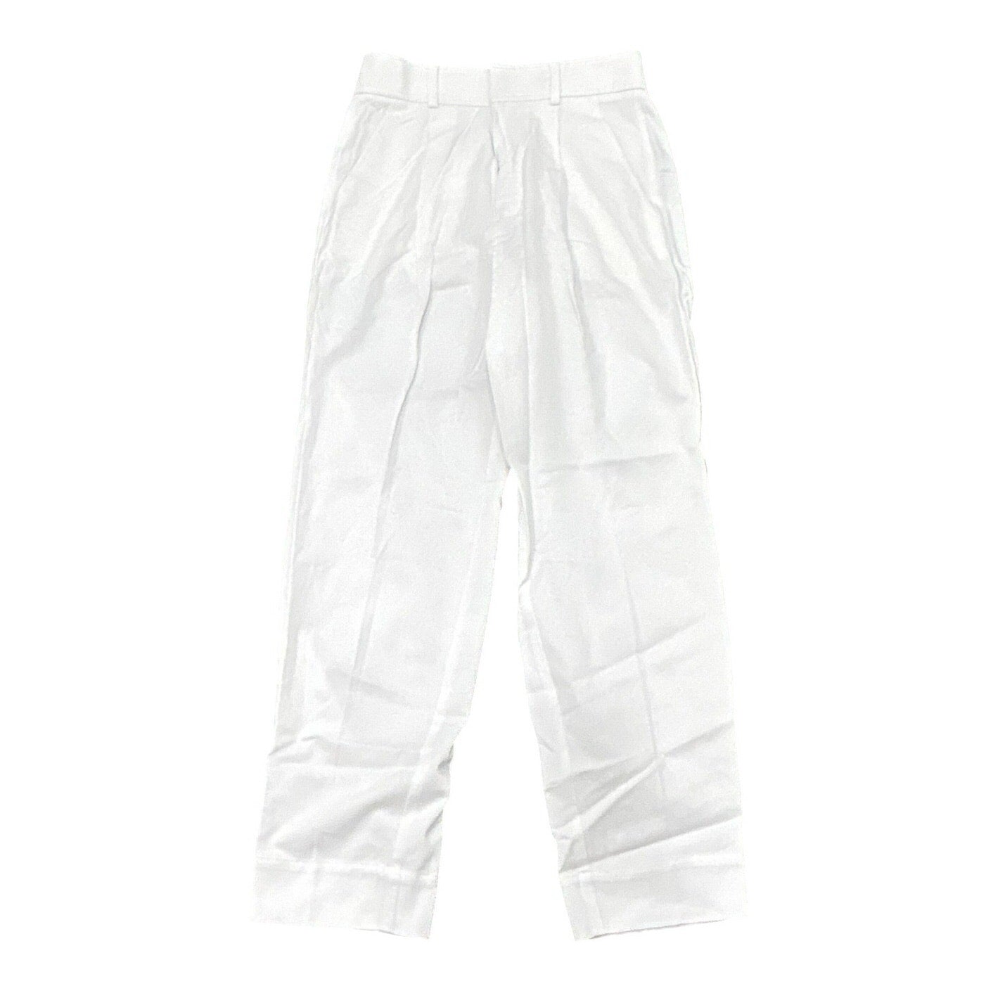 Everlane The Draper Pleated Pant in Buttersmooth White Size 2