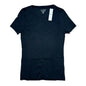 J. Crew 100% Peruvian Pima Cotton Slim-Fit Black T-shirt Women’s XXS