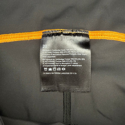 Lululemon Power Thru High-Rise Tight 25" Colour Seam Size 20