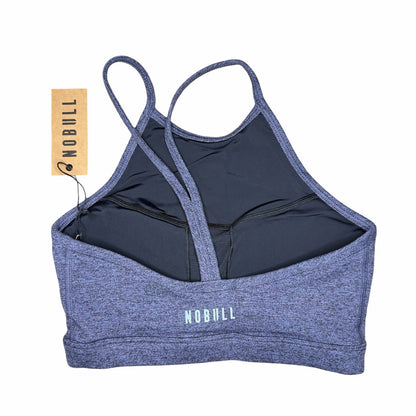 NOBULL Halter Sports Bra Dark Lavender Heather Size S