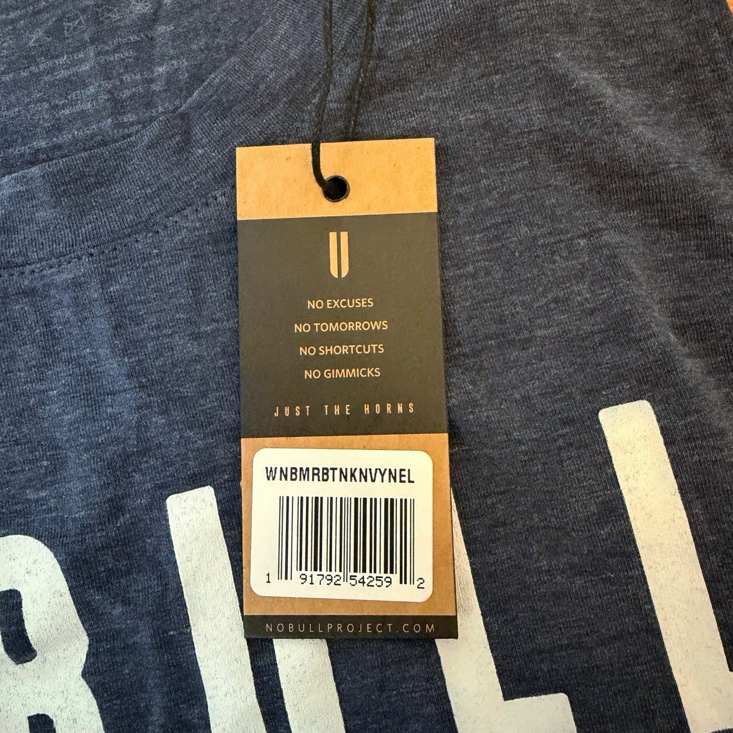 NOBULL Women’s New England Limited Edition Tank Top Navy Blue Size L