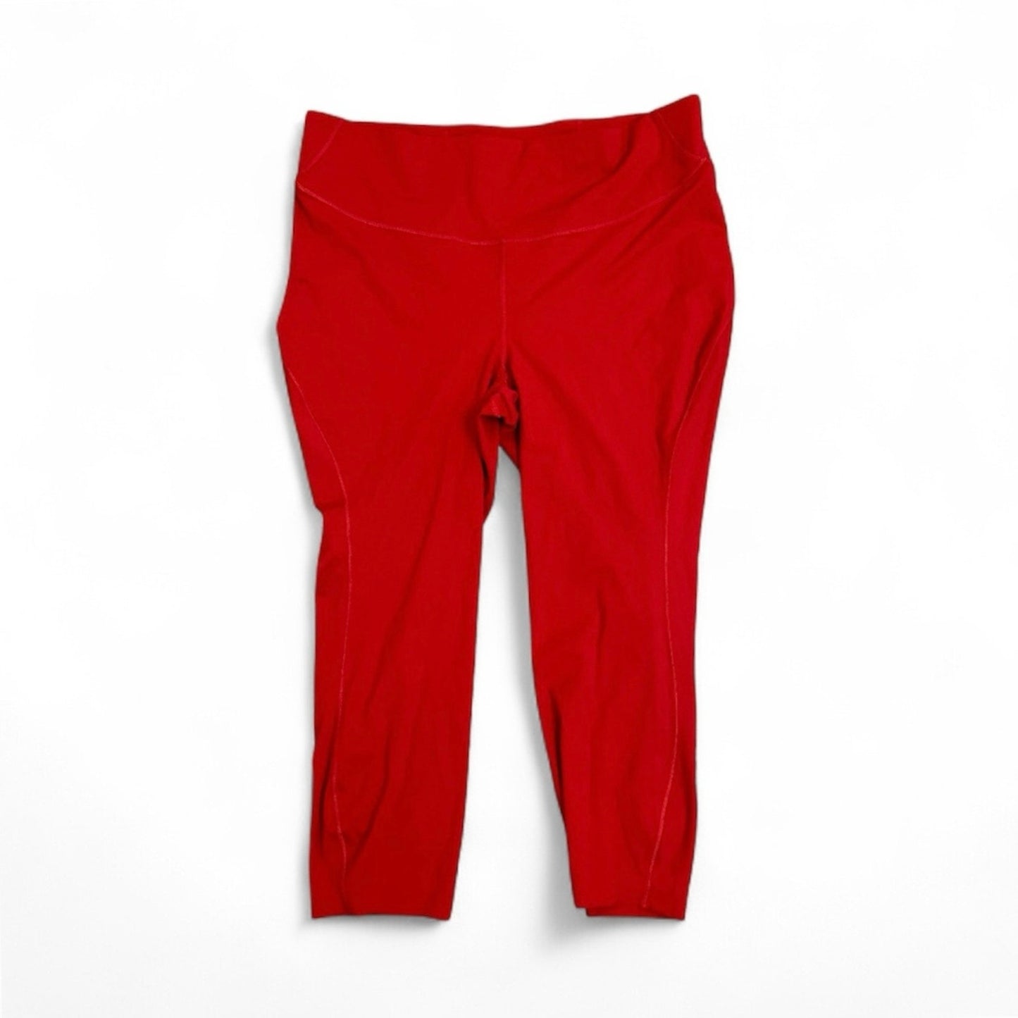 Lululemon Base Pace High-Rise Crop 23" in Dark Red Size 16