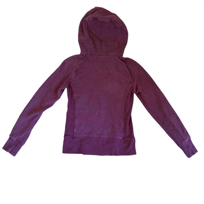 Lululemon Scuba Full Zip Hoodie Size 6 Purple