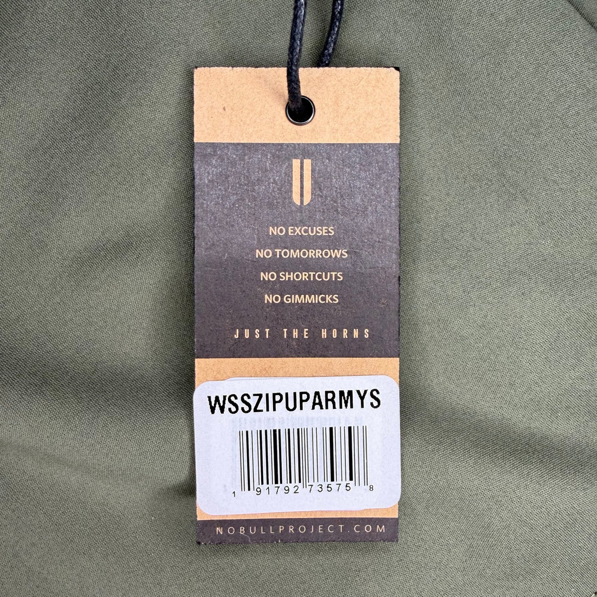 NOBULL Women’s Zip Up Army Green Size S