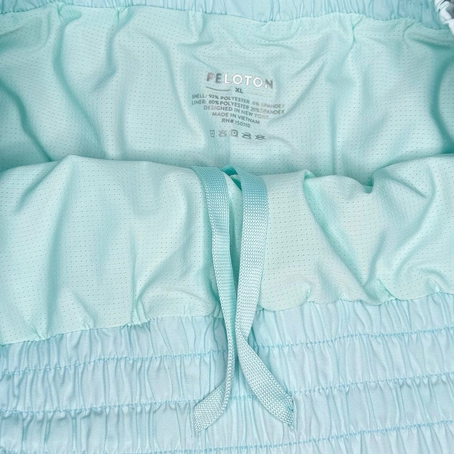 Peloton Woven High Rise 3" Run Short Blue Size XL