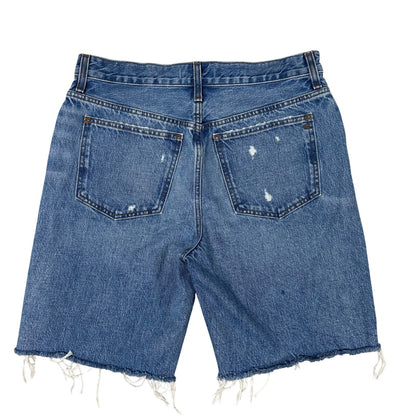 Madewell Long Denim Shorts in Pedersen Wash Size 27