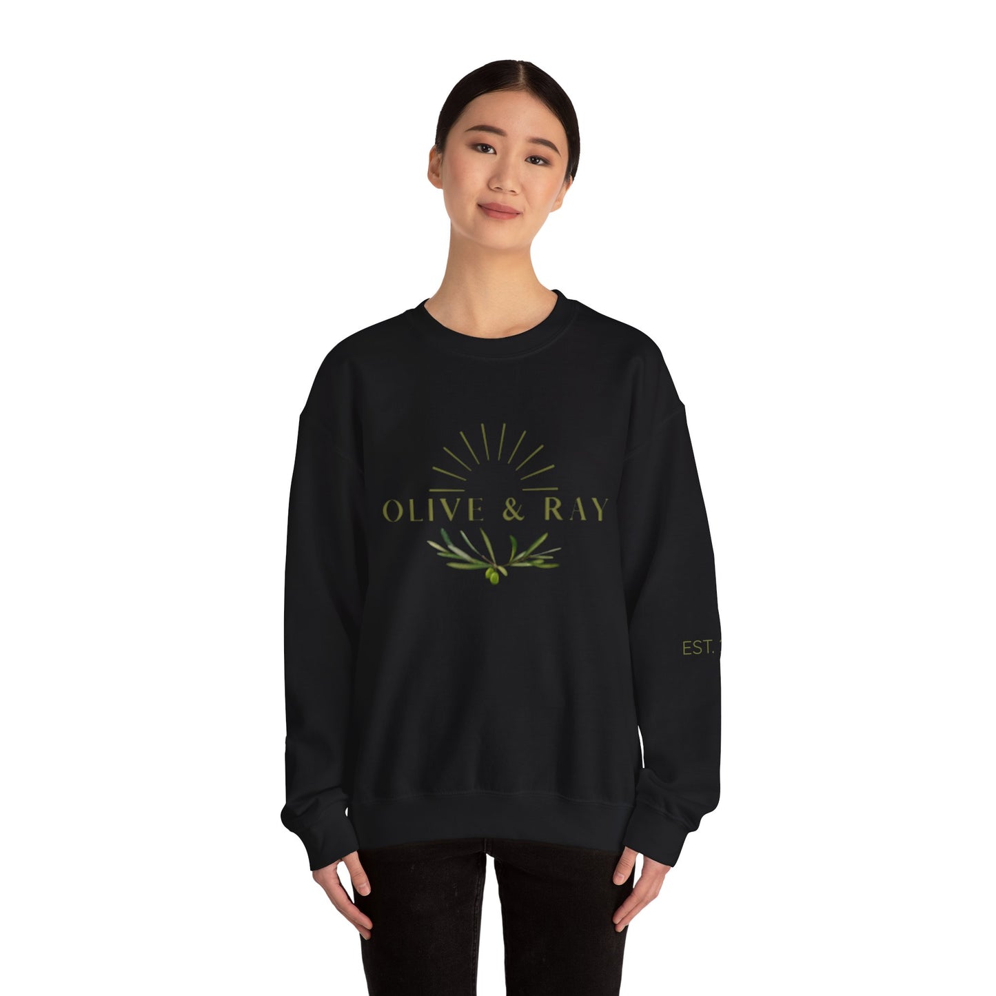 Olive & Ray Unisex Heavy Blend™ Crewneck Sweatshirt - Cozy and Versatile Fashion