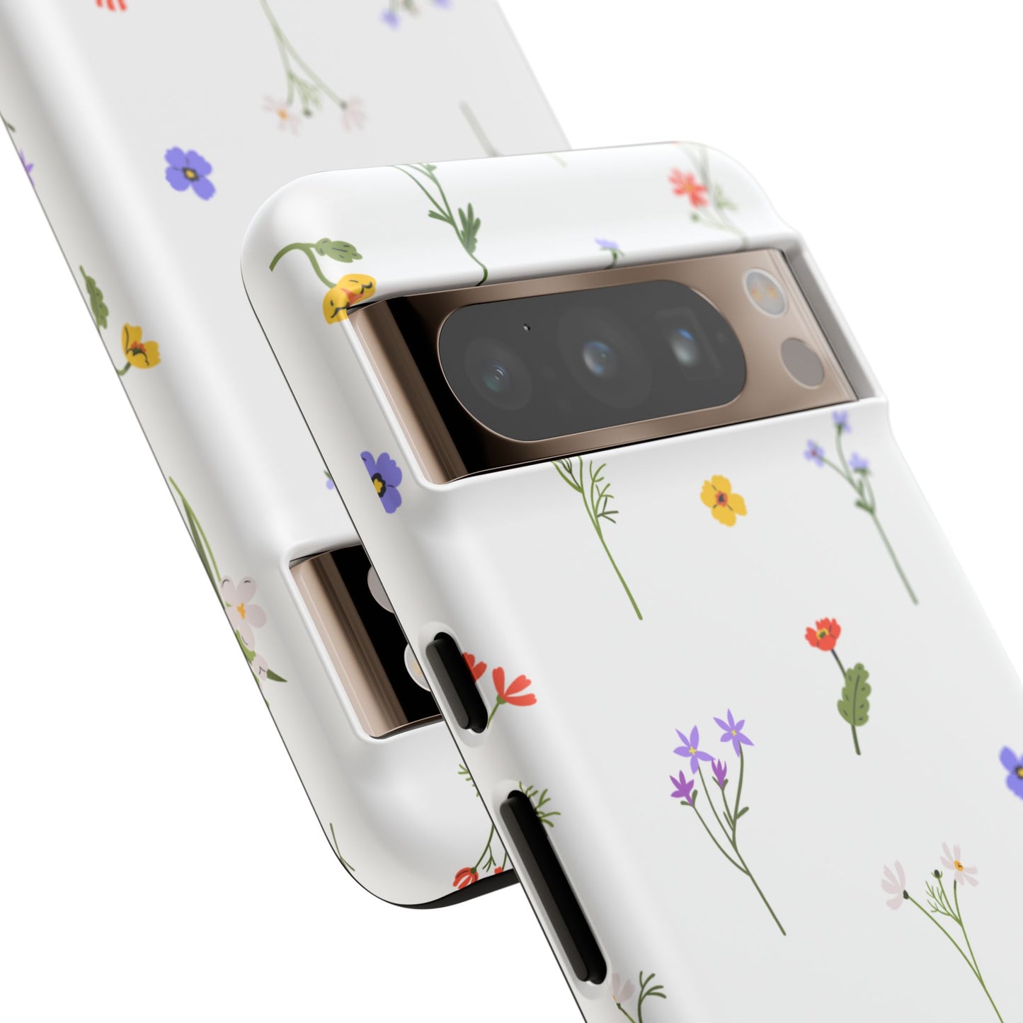 Wildflowers Floral Phone Case, Elegant Tough Case for iPhone, Flower Design, Gift for Her, Spring Accessory, Eco-Friendly Mobile Cover