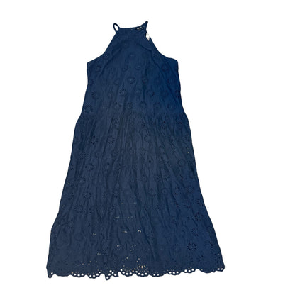 Madewell Embroidered Drop-Waist Maxi Dress Size M