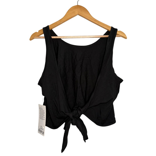 NWT Lululemon It’s A Tie Tank Top Black Size 8