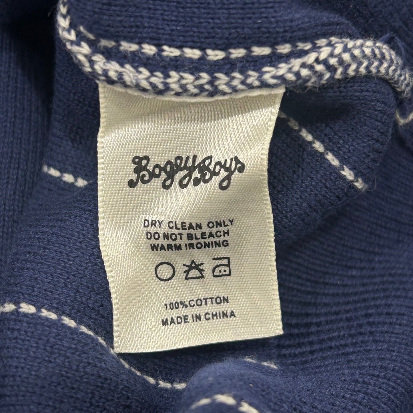 Bogey Boys Macklemore Men's Pinstripe Vest in Grey Size M
