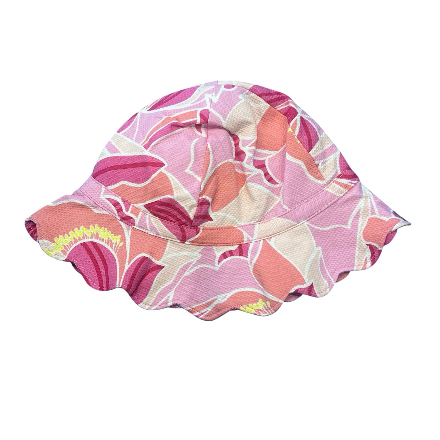 Janie and Jack Peony Print Bucket Hat Girls Size 4-5