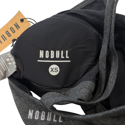 NOBULL Halter Sports Bra Charcoal Gray Size XS