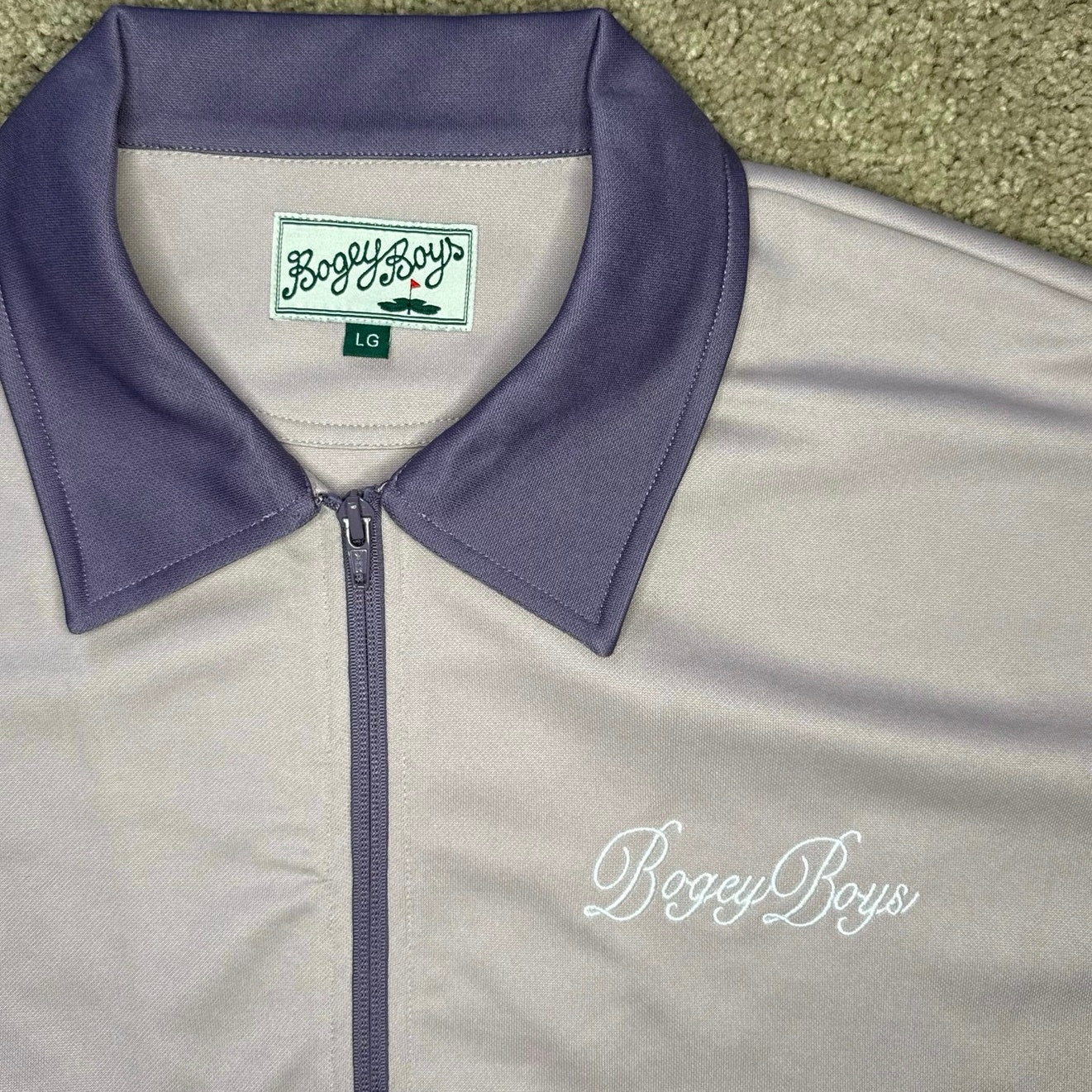 Bogey Boys Tracksuit Lavender Size L