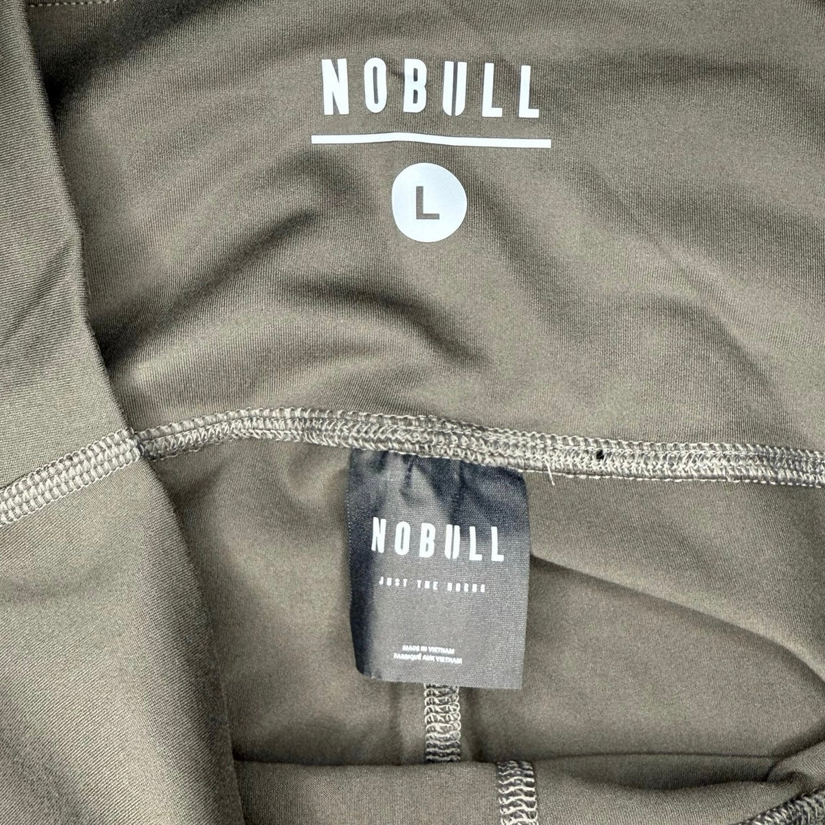 NOBULL High Rise Matte Tight Green Size L