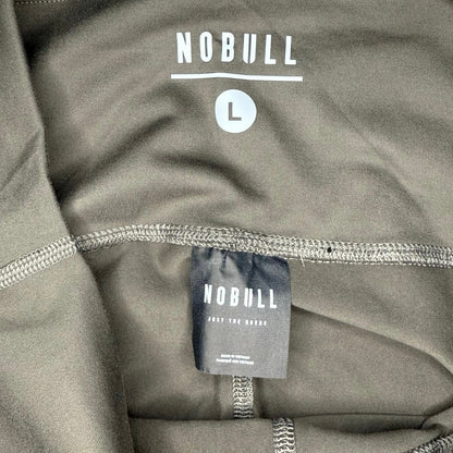 NOBULL High Rise Matte Tight Green Size L