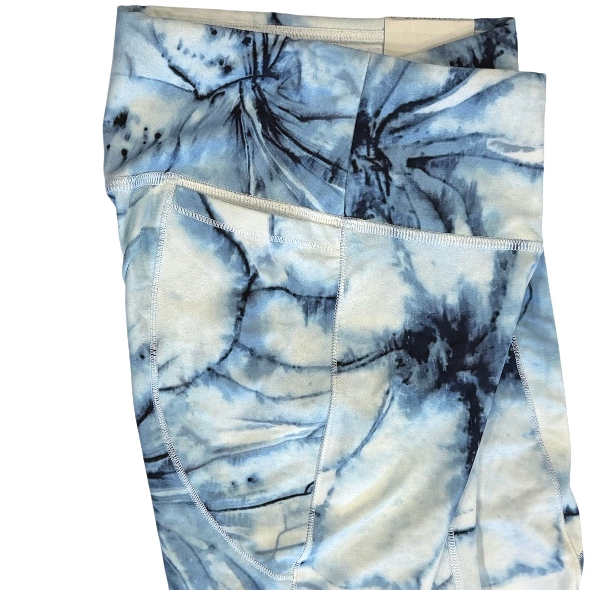 CALIA by Carrie Underwood Energize 7/8 leggings Blue Floral Size XS