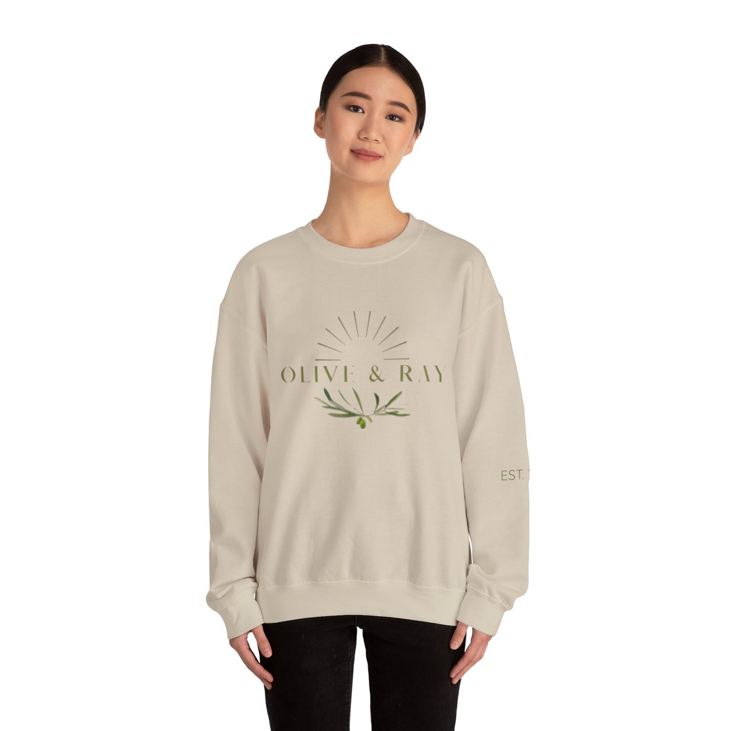 Olive & Ray Unisex Heavy Blend™ Crewneck Sweatshirt - Cozy and Versatile Fashion