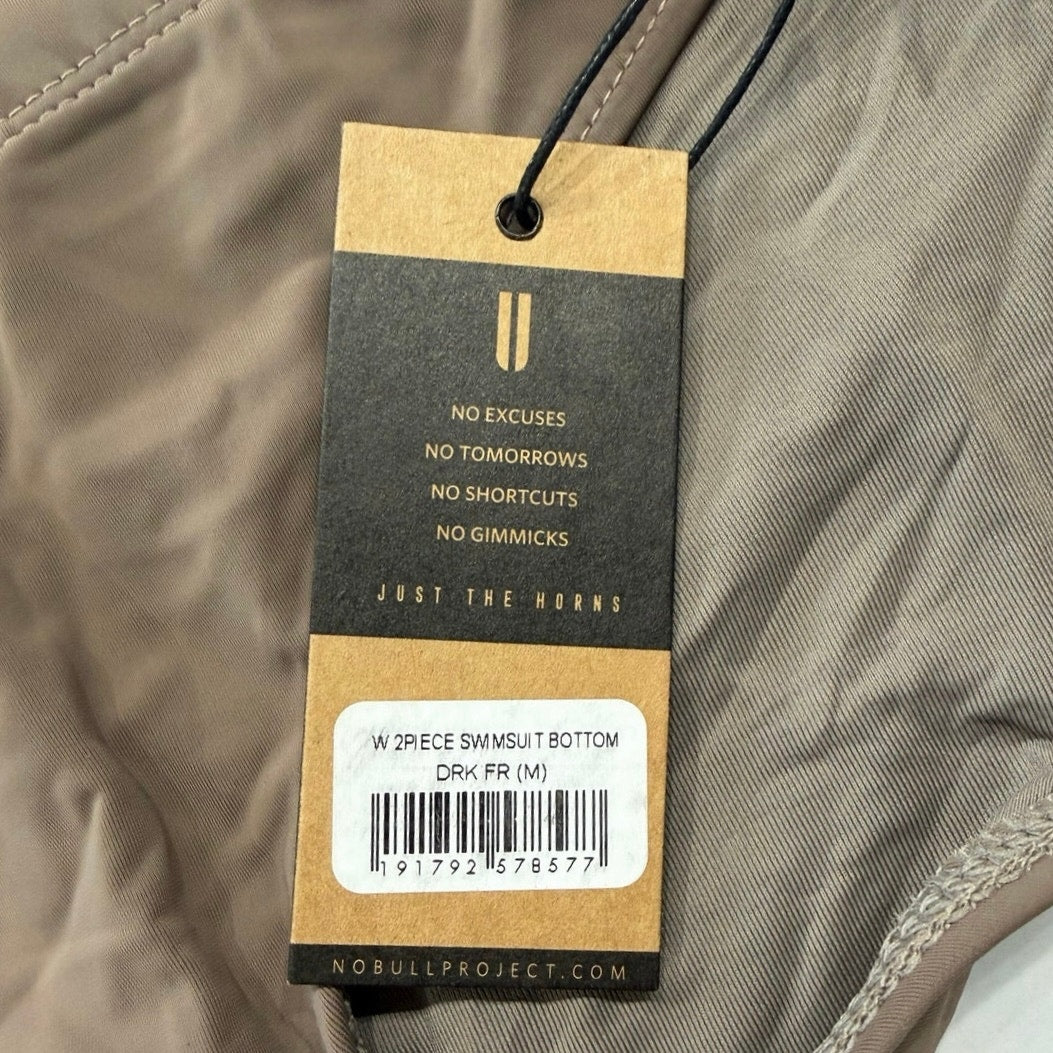 NOBULL Women’s Swim Suit Bikini Bottom Brown Size M