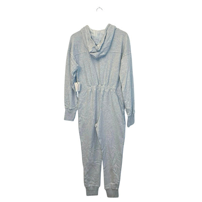 Free People FP Movement x Hatch Warm Up Jumpsuit Heather Grey Size S