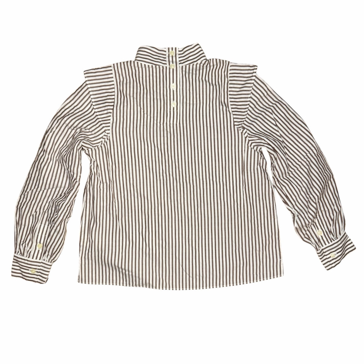 Everlane The Wing-Shoulder Mockneck Longsleeve Top Size 6