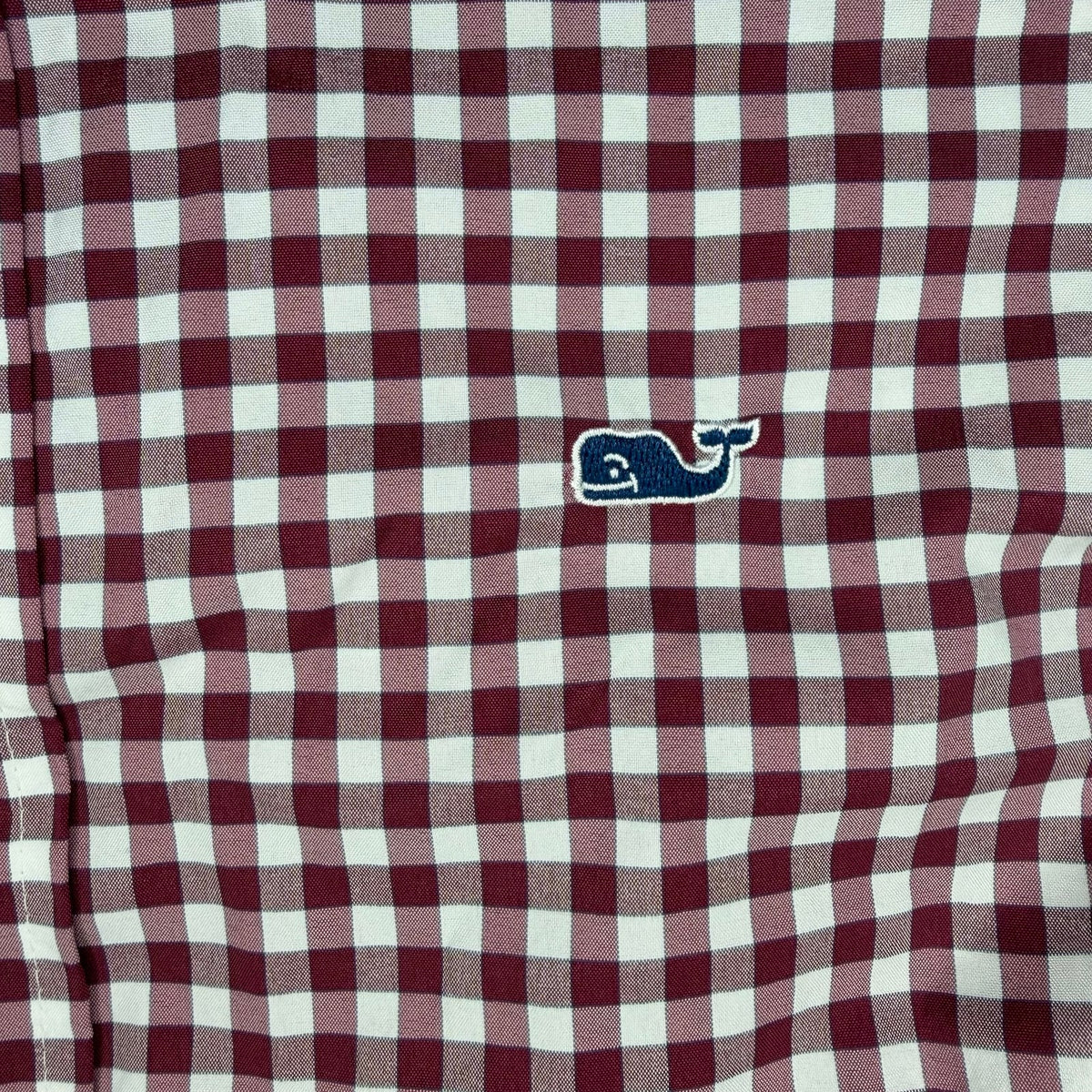 Vineyard Vines Performance Classic Fit Whale Shirt Button Up Size S