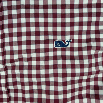 Vineyard Vines Performance Classic Fit Whale Shirt Button Up Size S