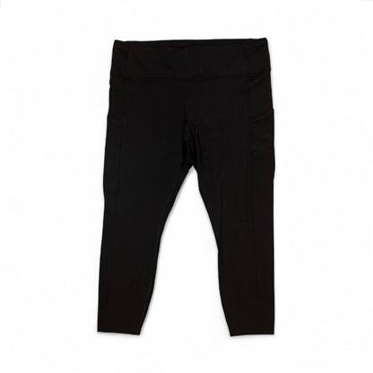 Lululemon Fast & Free 7/8 Tight II *Non-Reflective Nulux 25" Black Size 20
