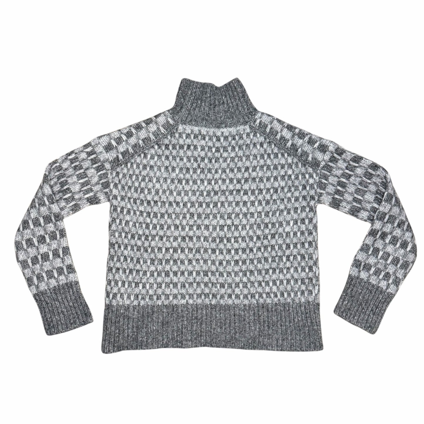 Everlane Cloud Checkered Turtleneck Sweater Size XS