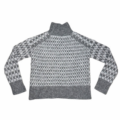 Everlane Cloud Checkered Turtleneck Sweater Size XS