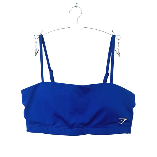 Gymshark Bandeau Sports Bra Cobalt Blue Size M