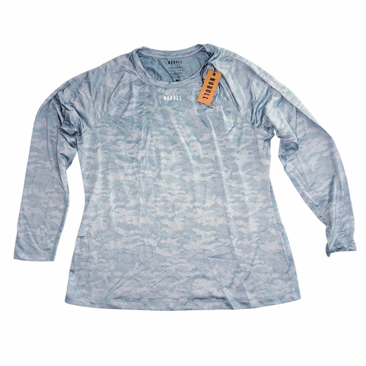 NOBULL Woman’s Running Longsleeve Camo Shirt Size XXL