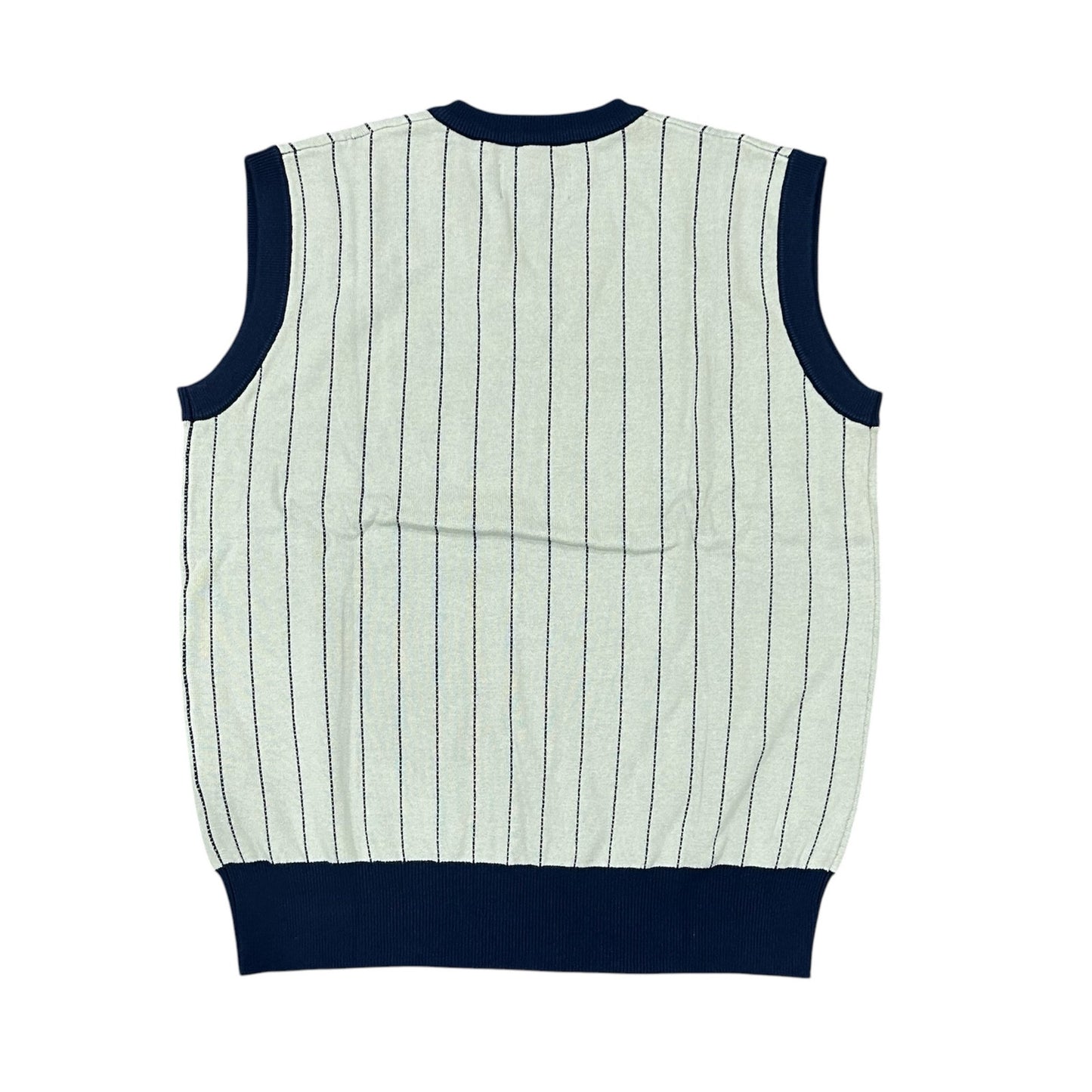 Bogey Boys Macklemore Men's Pinstripe Vest in Grey Size M