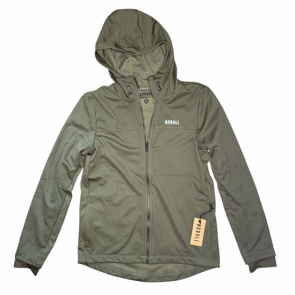 NOBULL Women’s Zip Up Army Green Size S