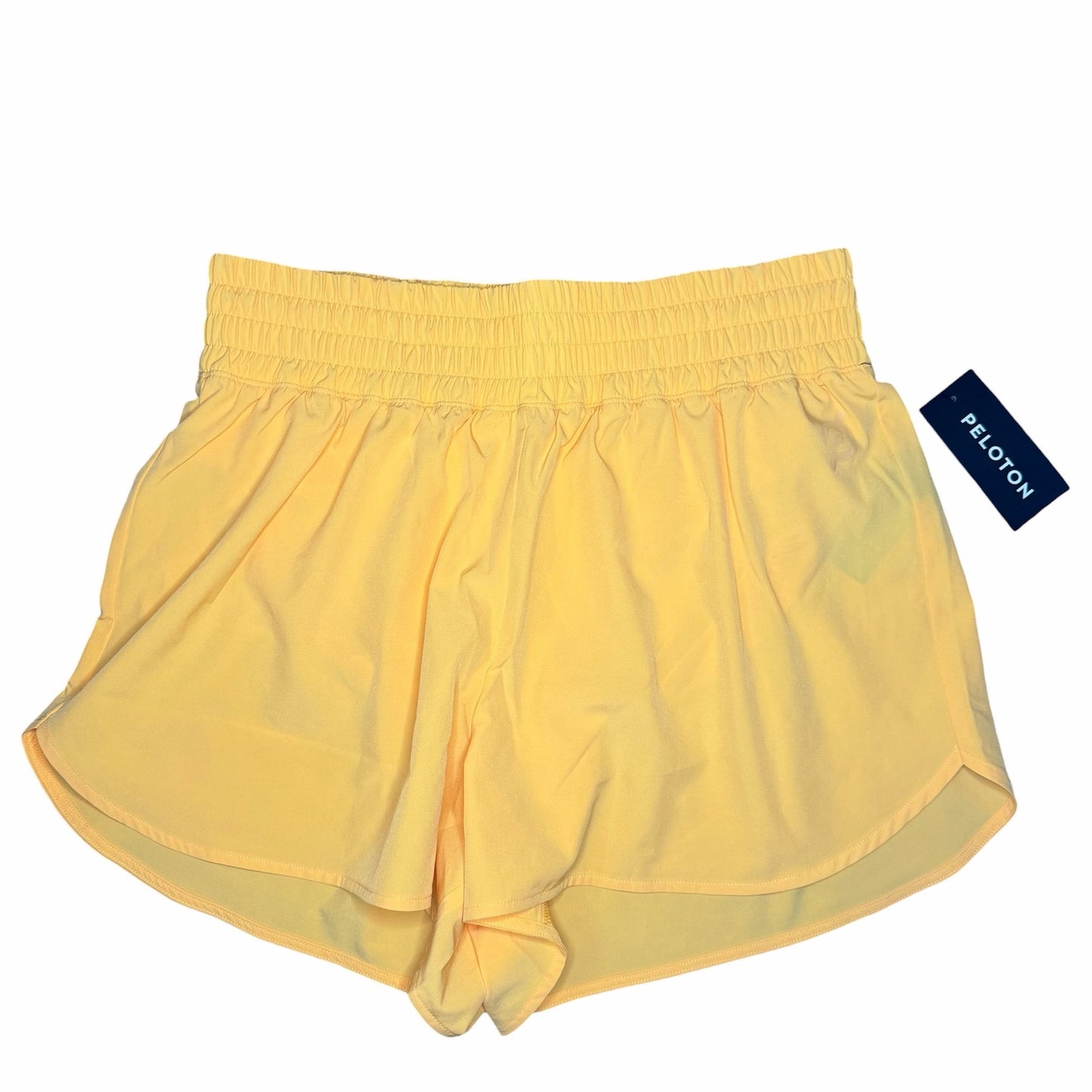 Peloton Woven High Rise 3" Run Short Yellow Size XL