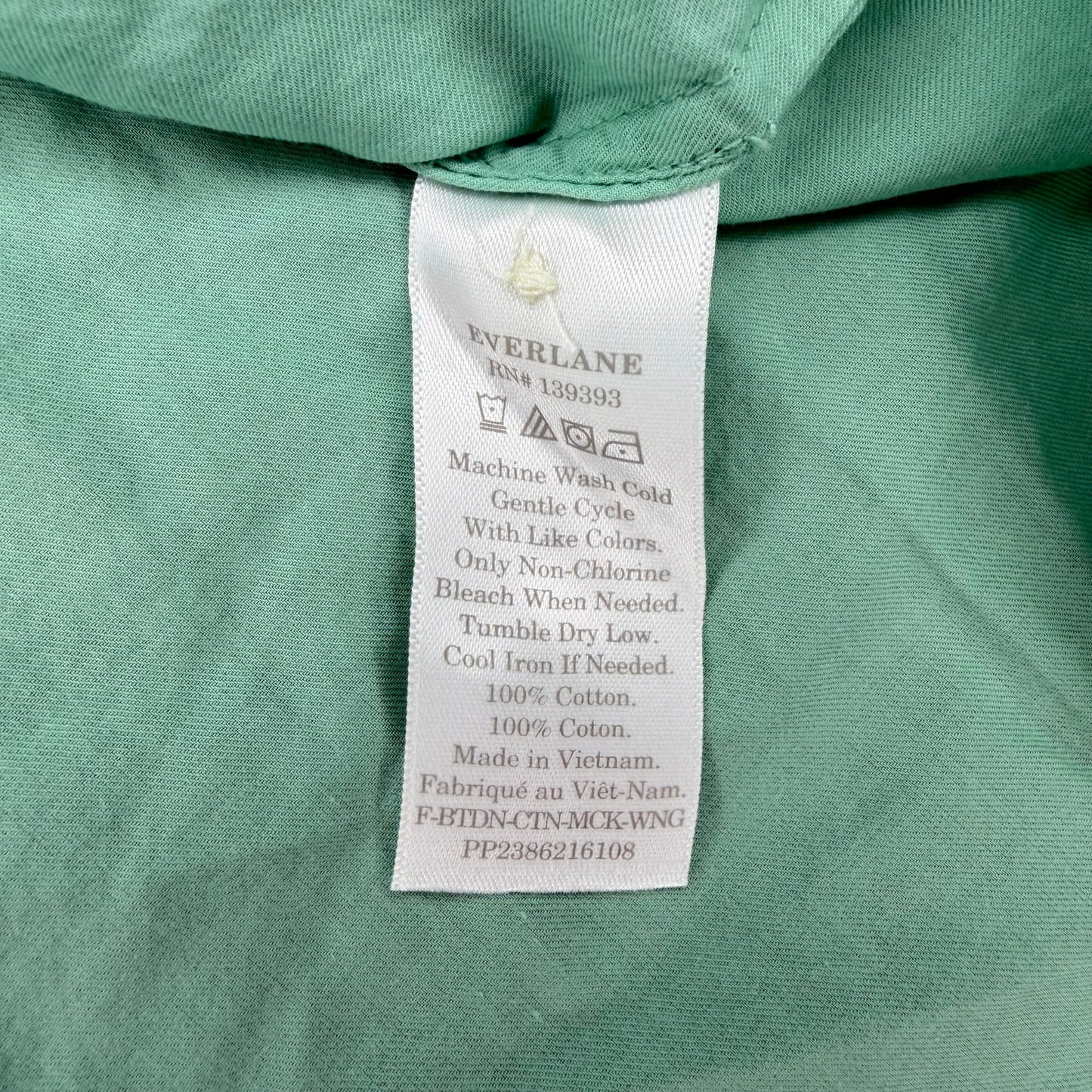 Everlane The Wing-Shoulder Mockneck Longsleeve Top Size 6
