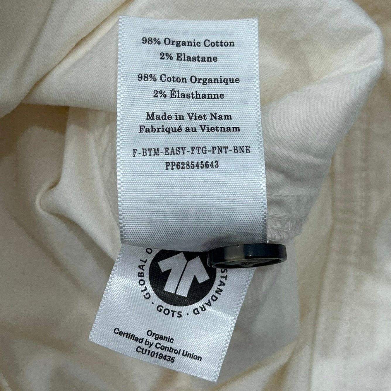 Everlane Carpenter Pants in Off White Size 0