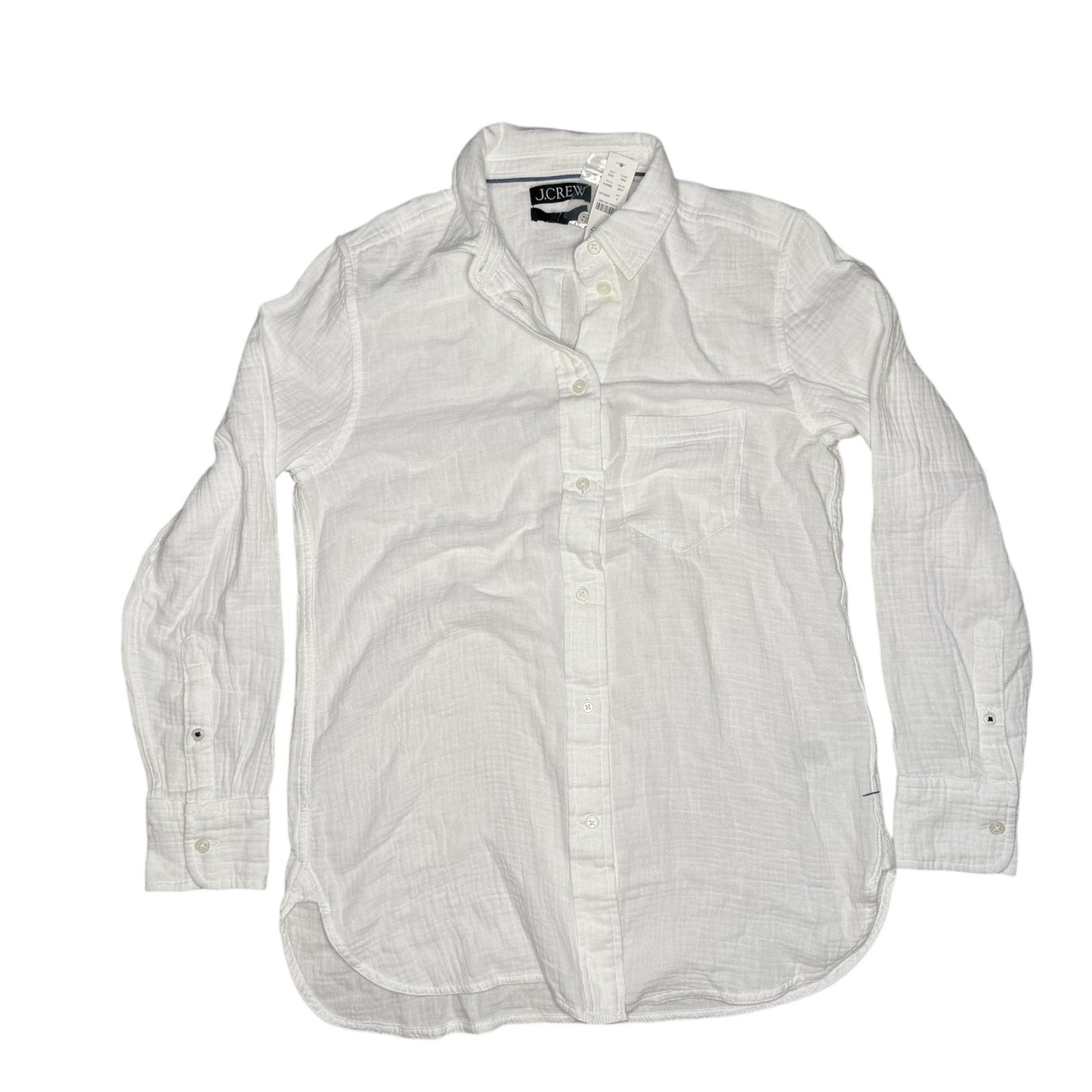 J. Crew Garçon Classic Double-Gauze Shirt Size 0