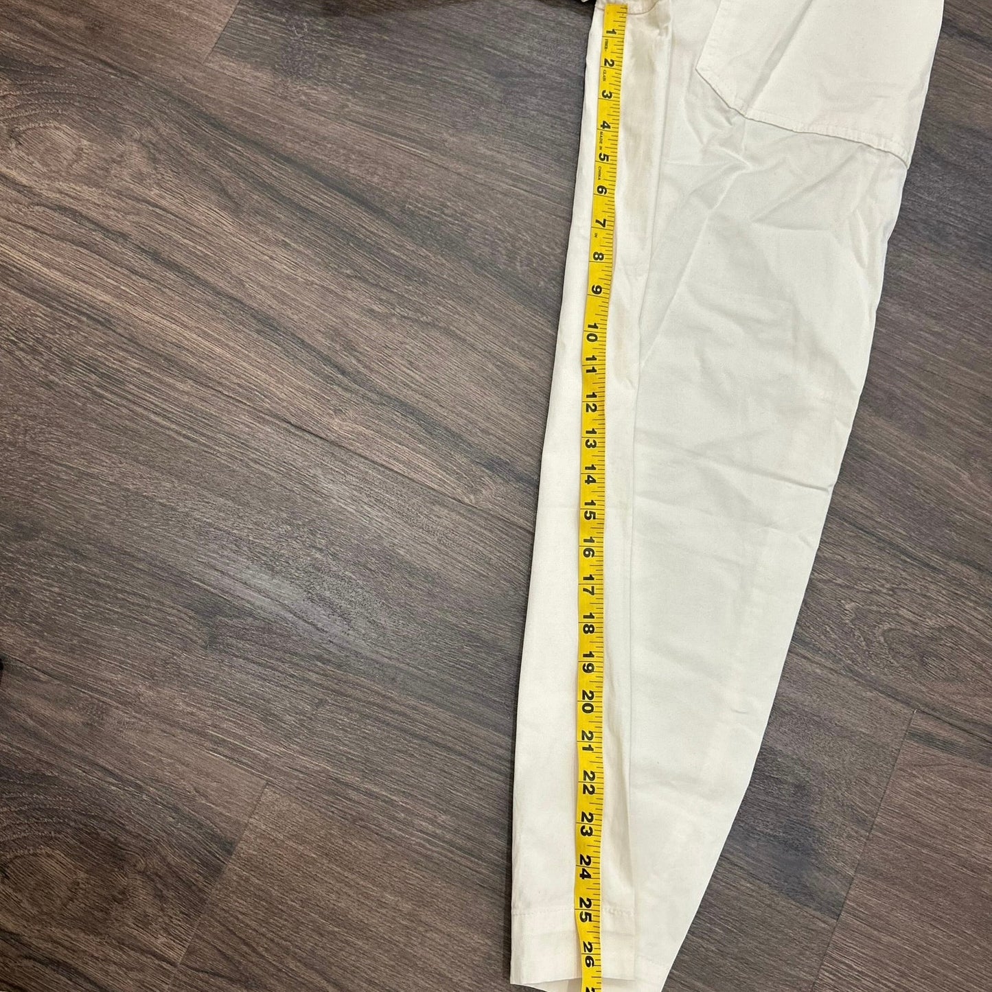 Everlane Carpenter Pants in Off White Size 0