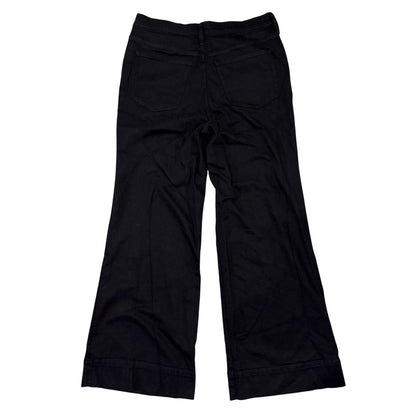 J. Crew Black Denim Trouser in 1996 Semi-Stretch Size 31