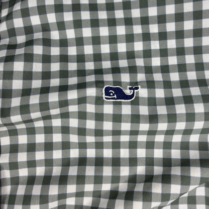 Vineyard Vines Performance Classic Fit Whale Shirt Button Up Size S