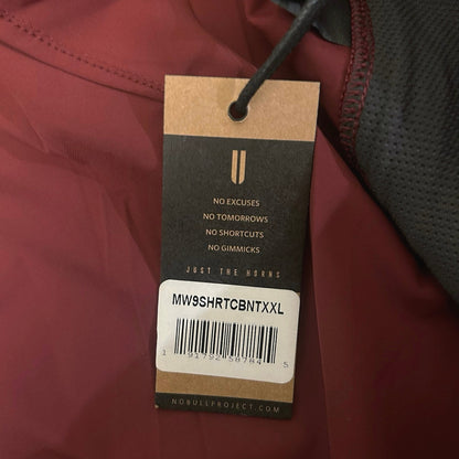 NOBULL Men’s Lightweight 9” Shorts Maroon Red Size XXL